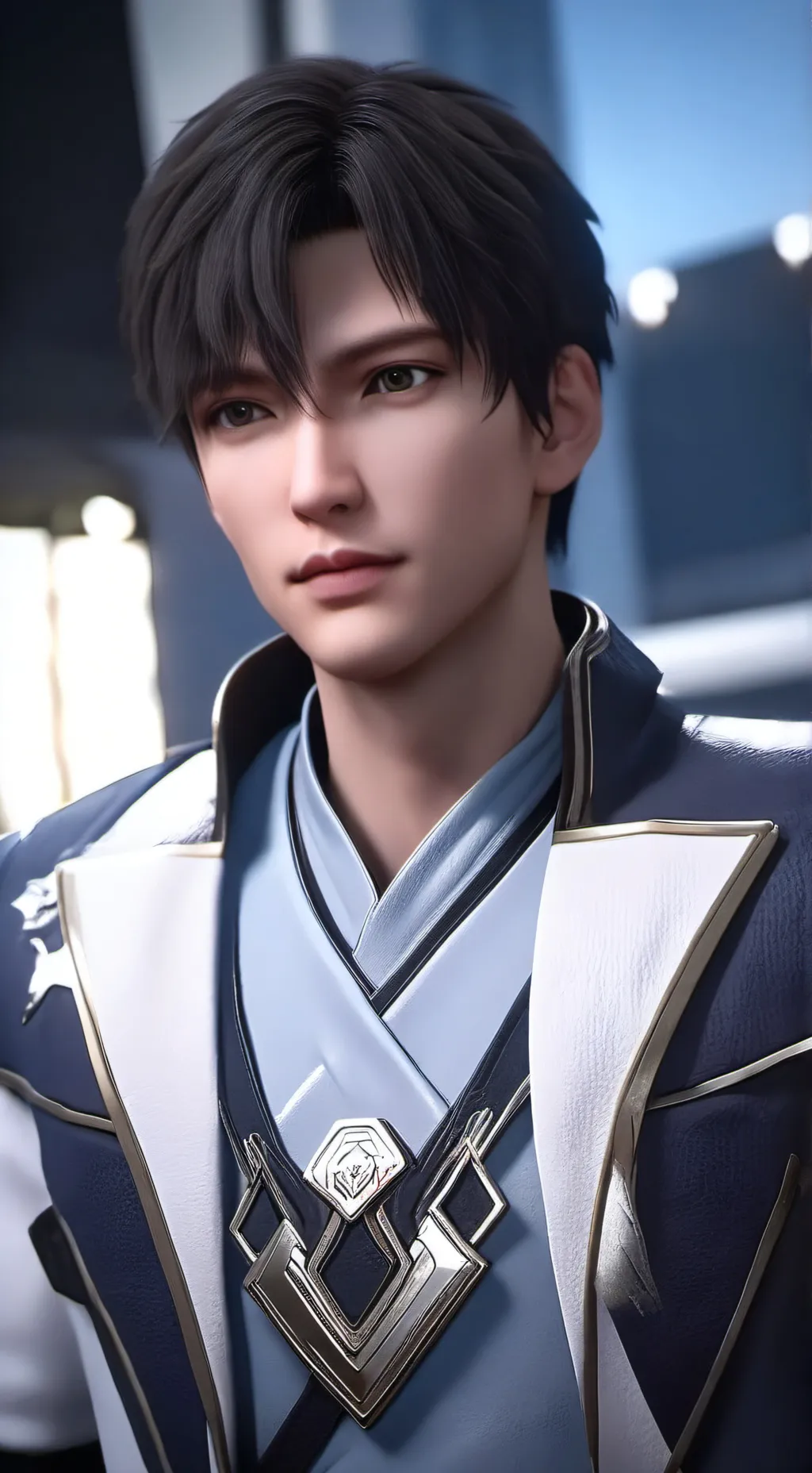 ai character: Aaron  background