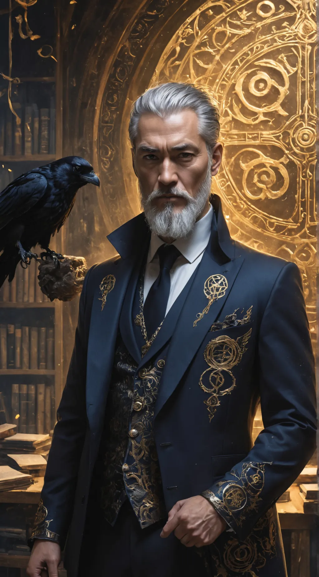 ai character: Magnus background