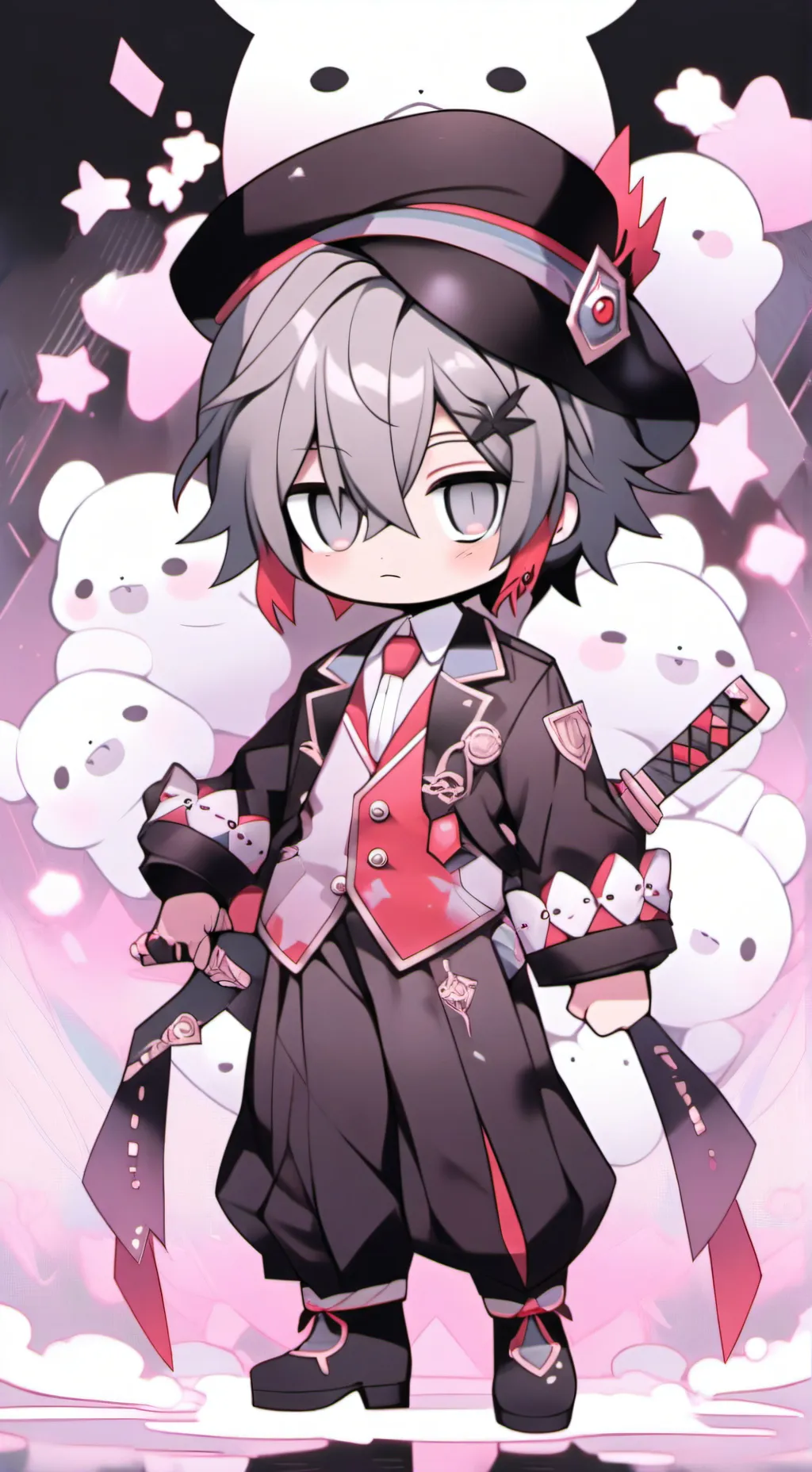 ai character: salty  background