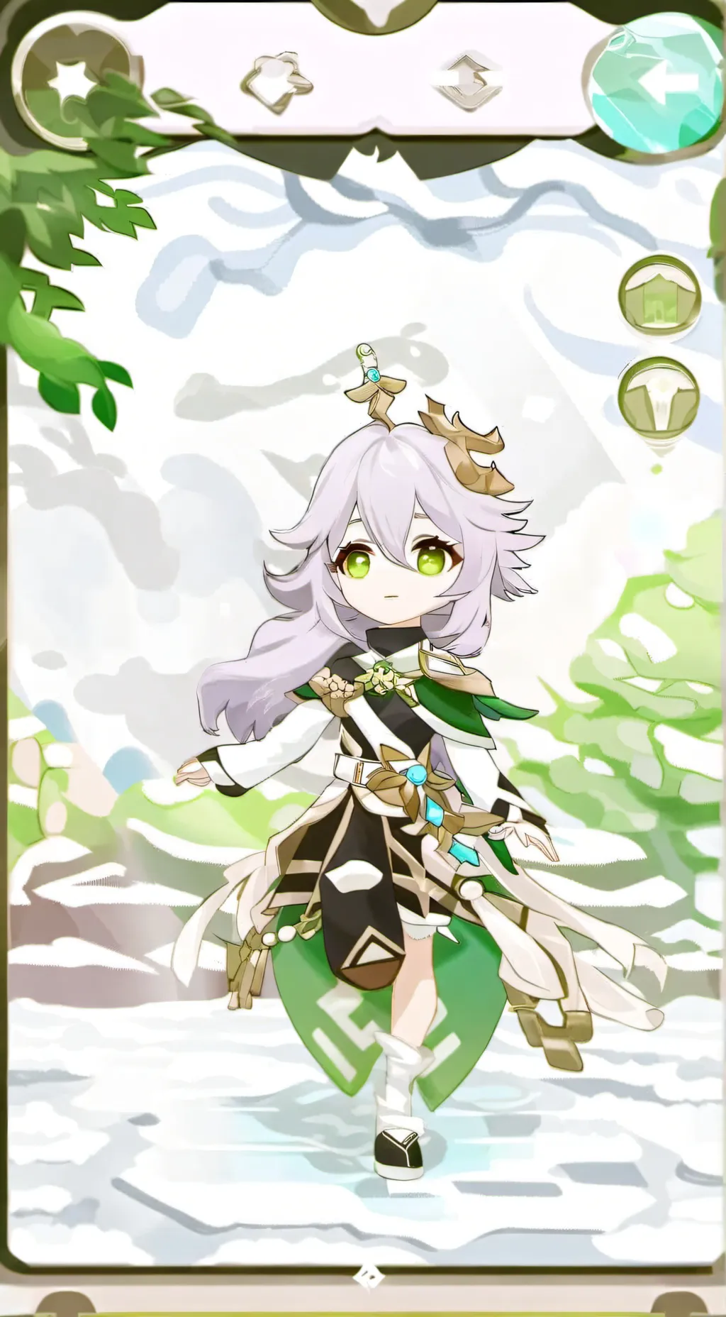 ai character: Nahida background