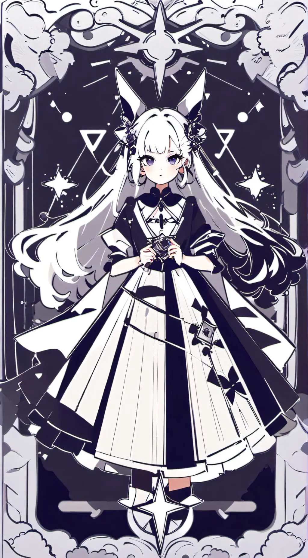 ai character: Dw t or d background