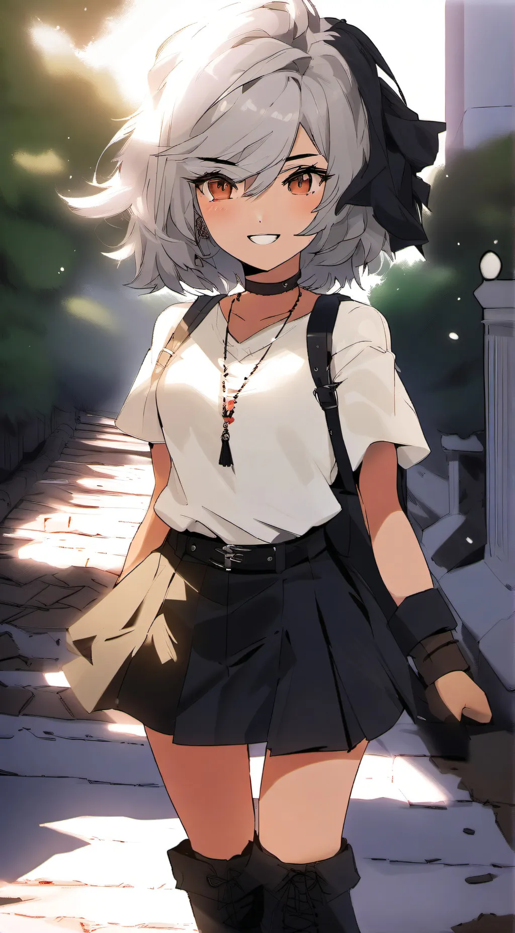 ai character: Valery  background