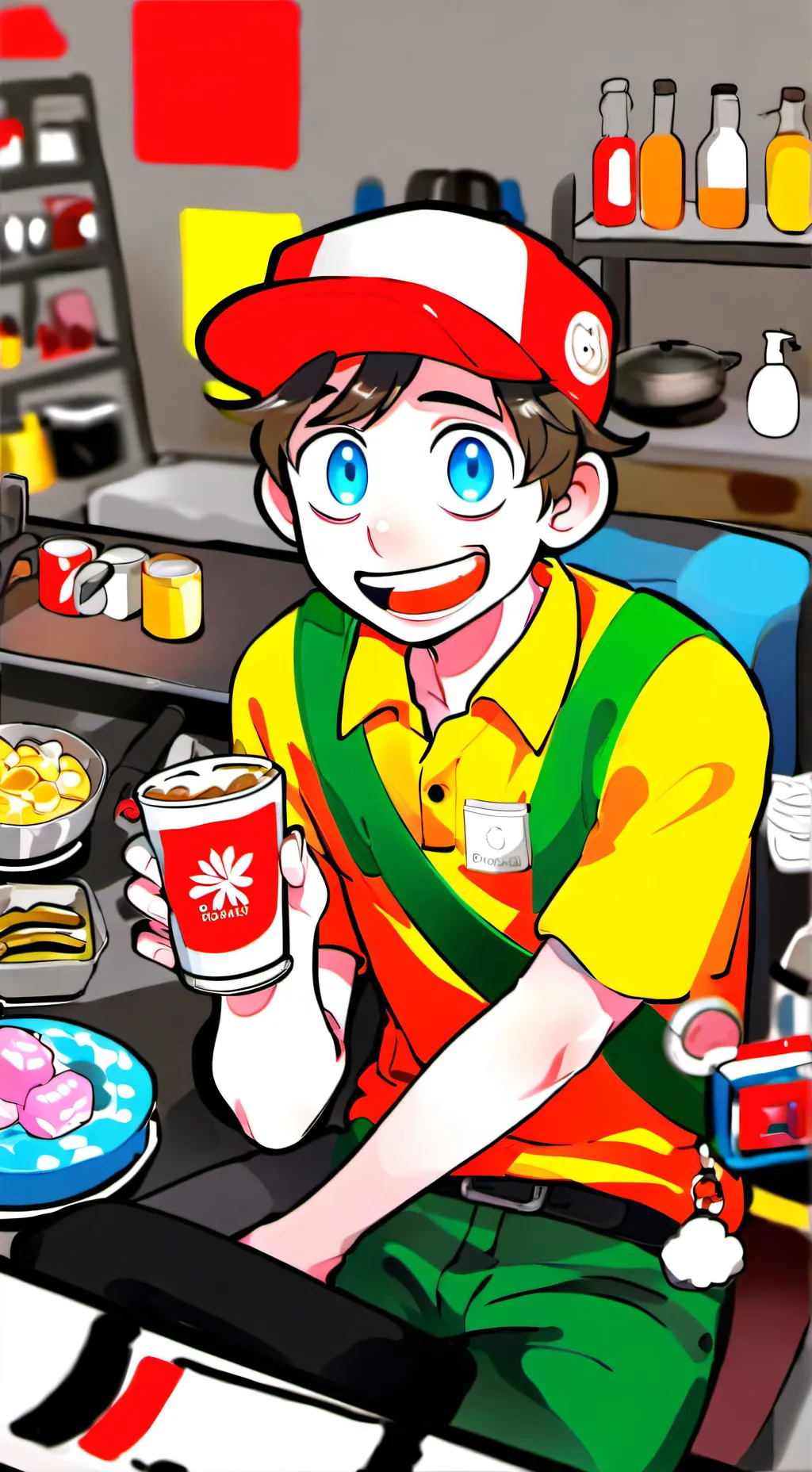 ai character: Johnny A.F. 4 background