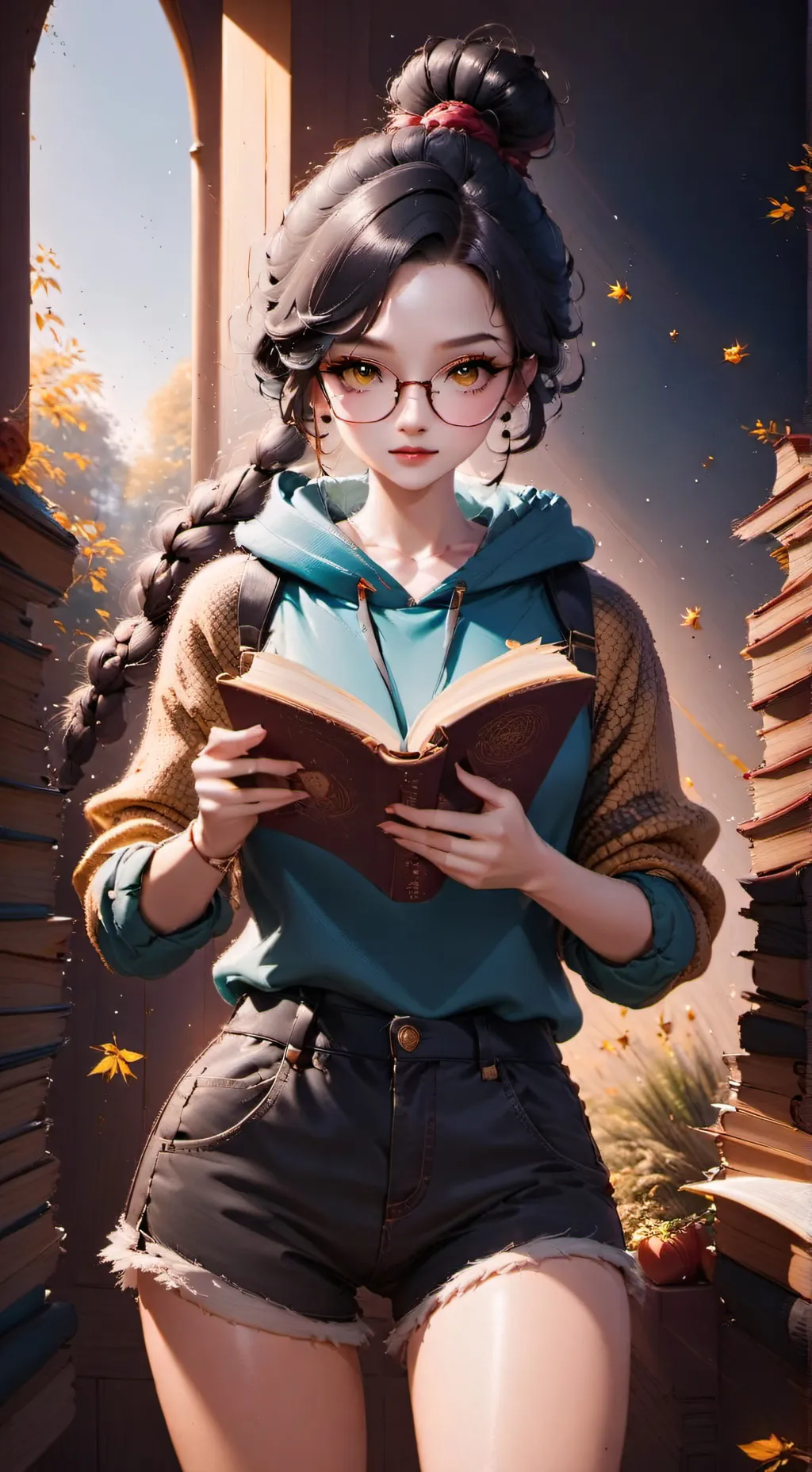 ai character: Melody background