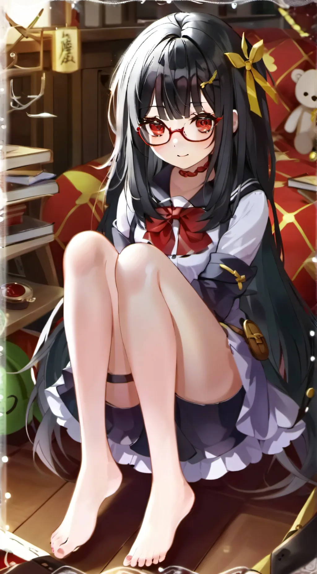 ai character: Sophia. background