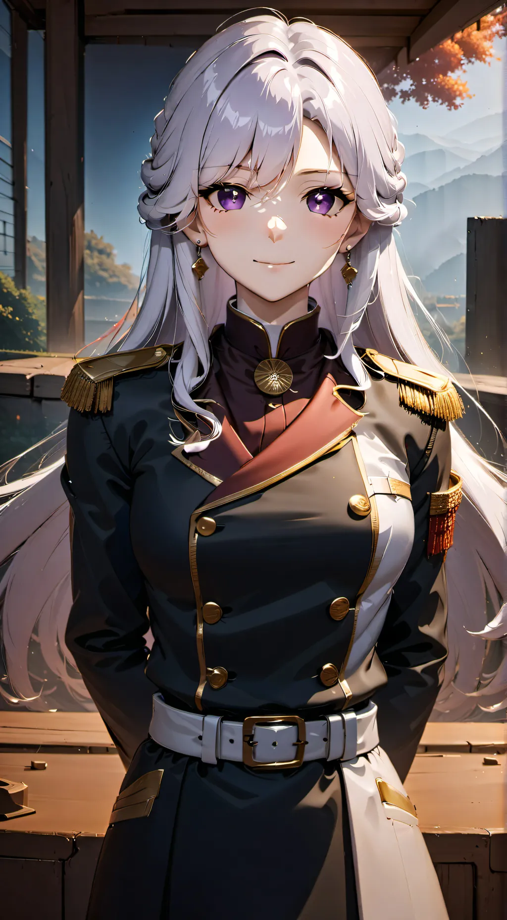 ai character: Marina  background