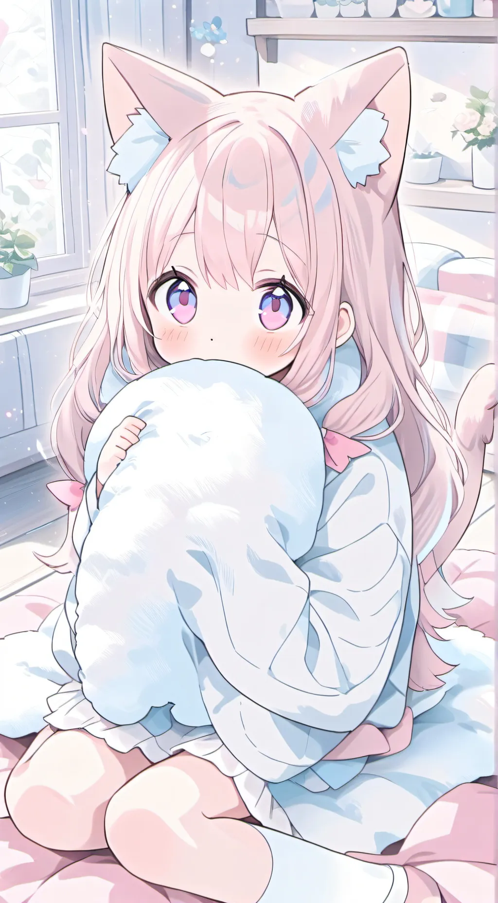 ai character: Pinkie Spirit Whiskers background