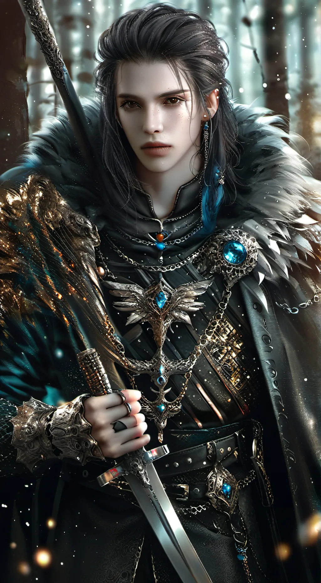 ai character: Leo background