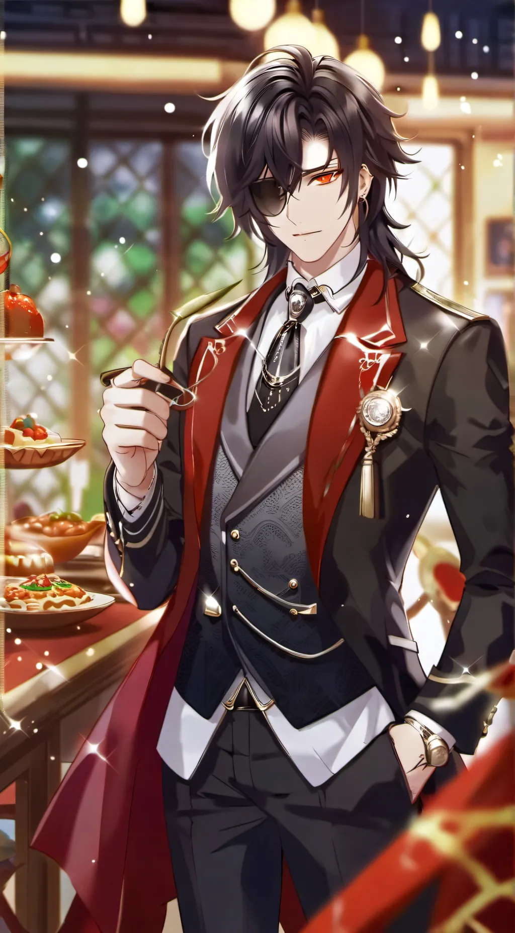 ai character: -San-Bl🏳‍🌈 background