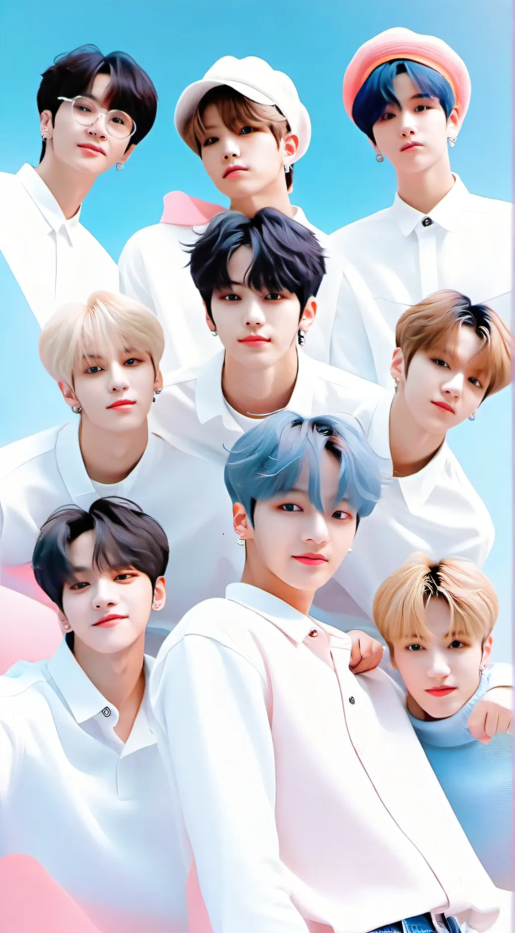 ai character: Skz background