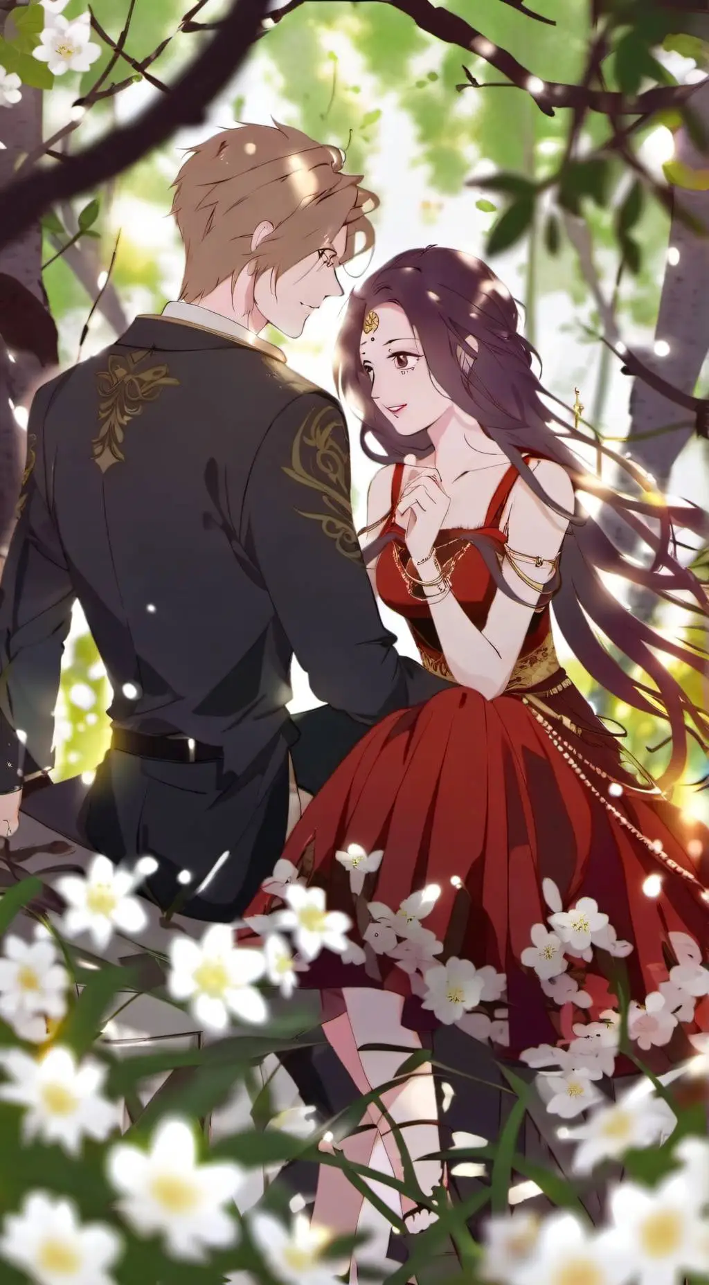 ai character: Ochaco x Bakugo  background