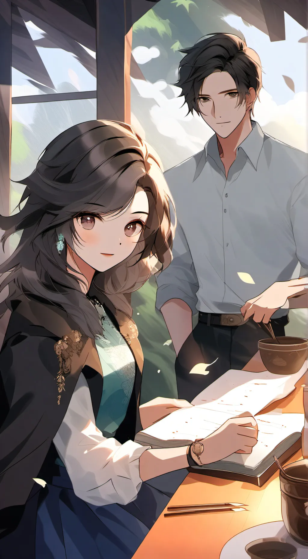 ai character: вампиры background