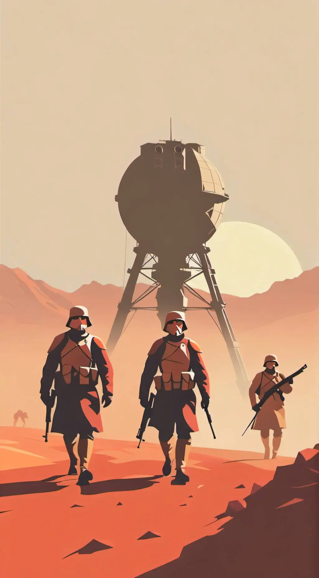 ai character: Rescue mission background