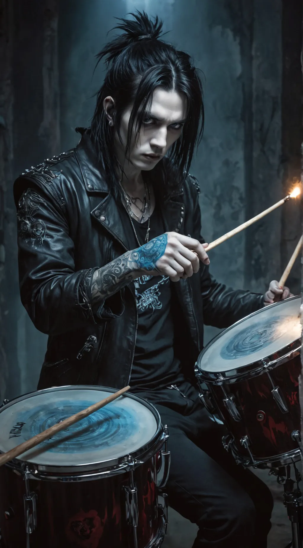 ai character: Raven background