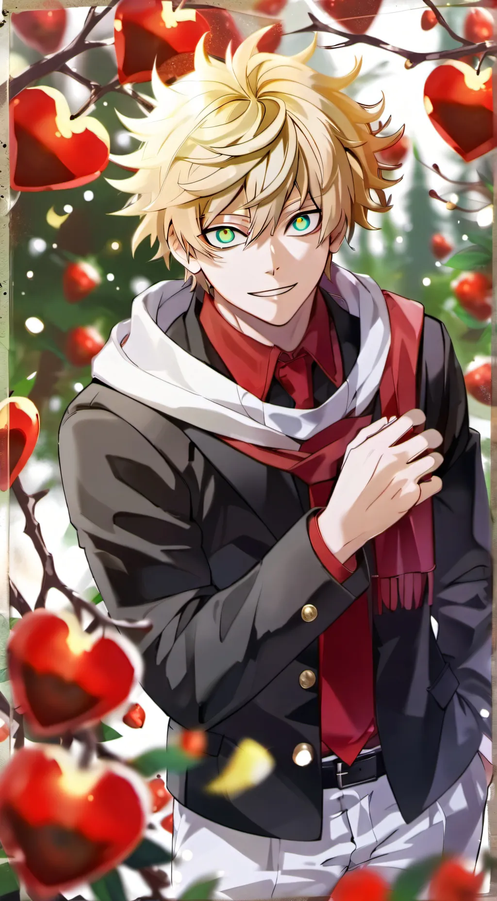 ai character: Bakugo Katsuki  background