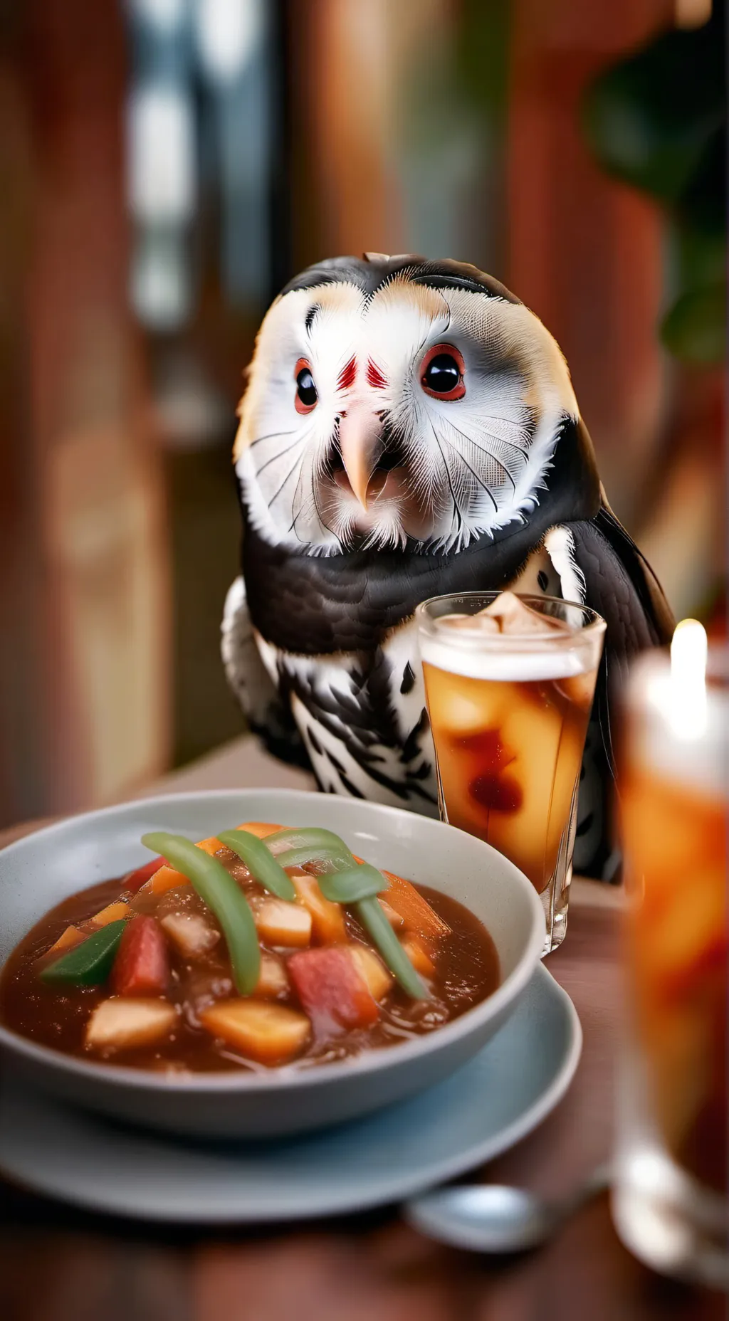 ai character: Eye apocalypse...  background