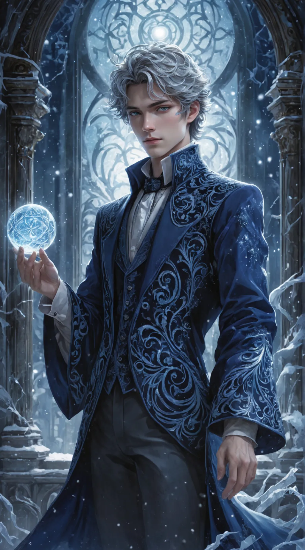 ai character: Kieran background