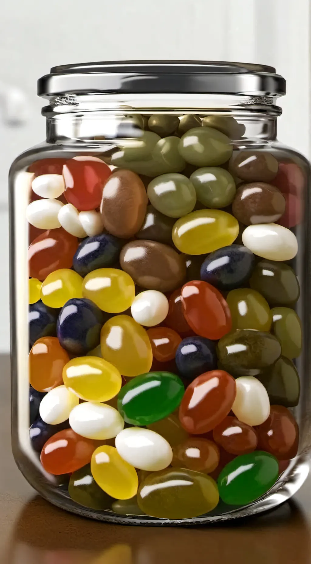 ai character: Jelly beans background