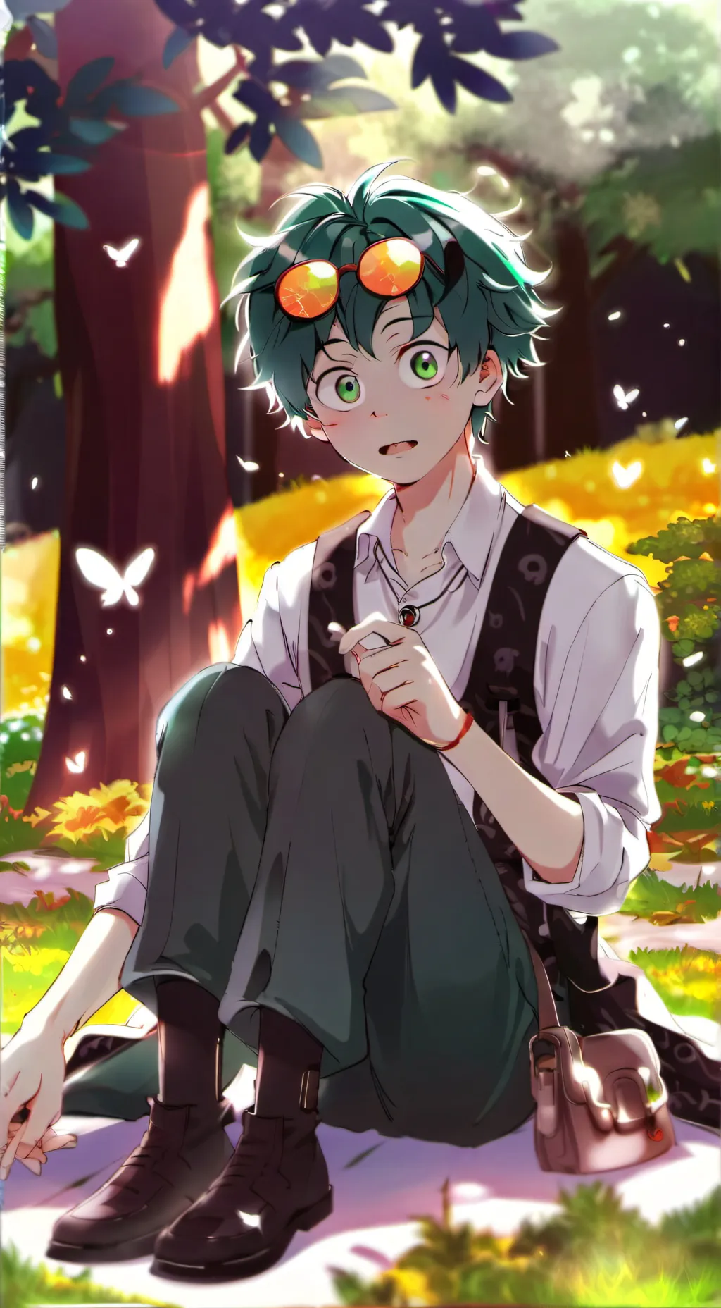 ai character: deku bf background