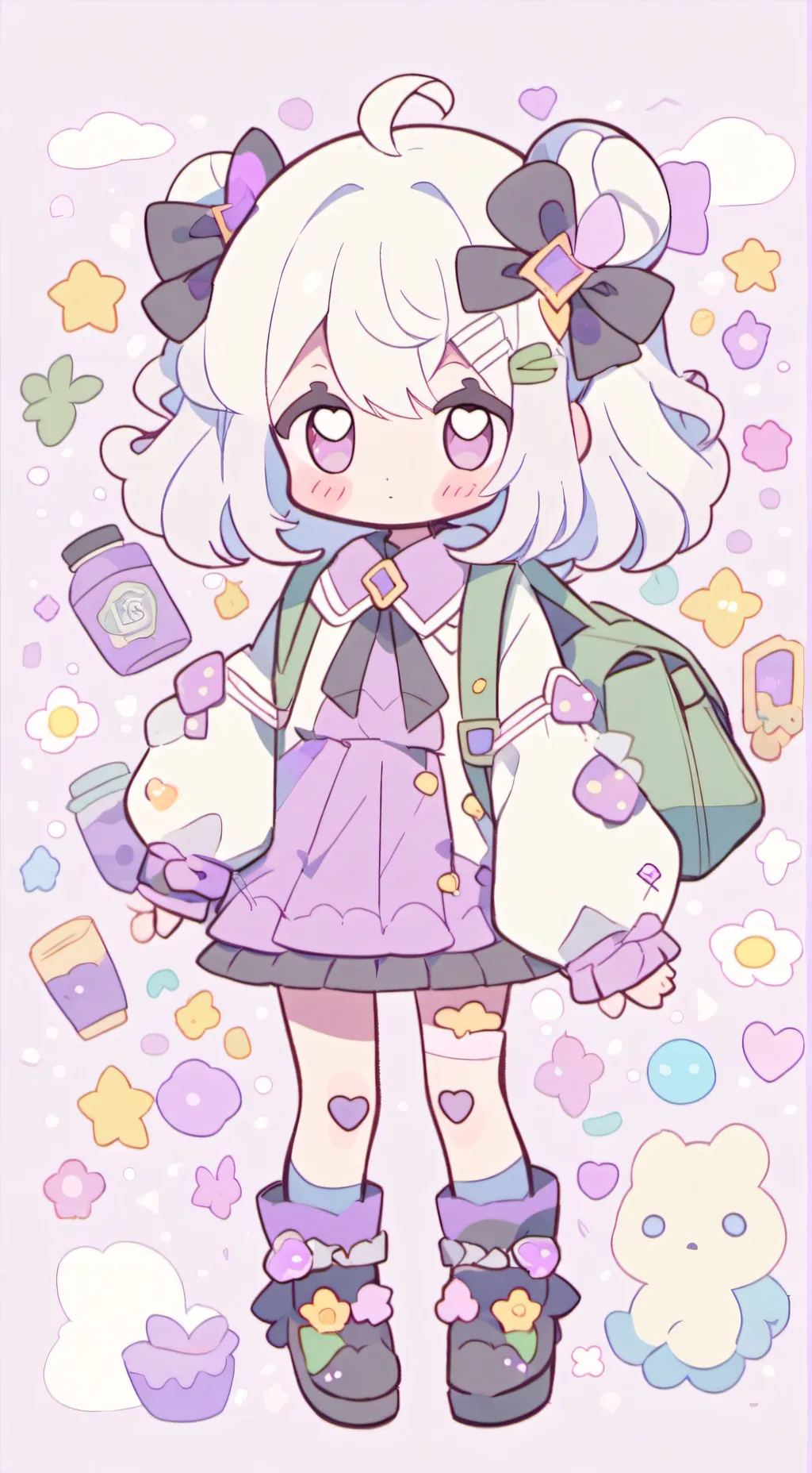 ai character: fpe but baby background