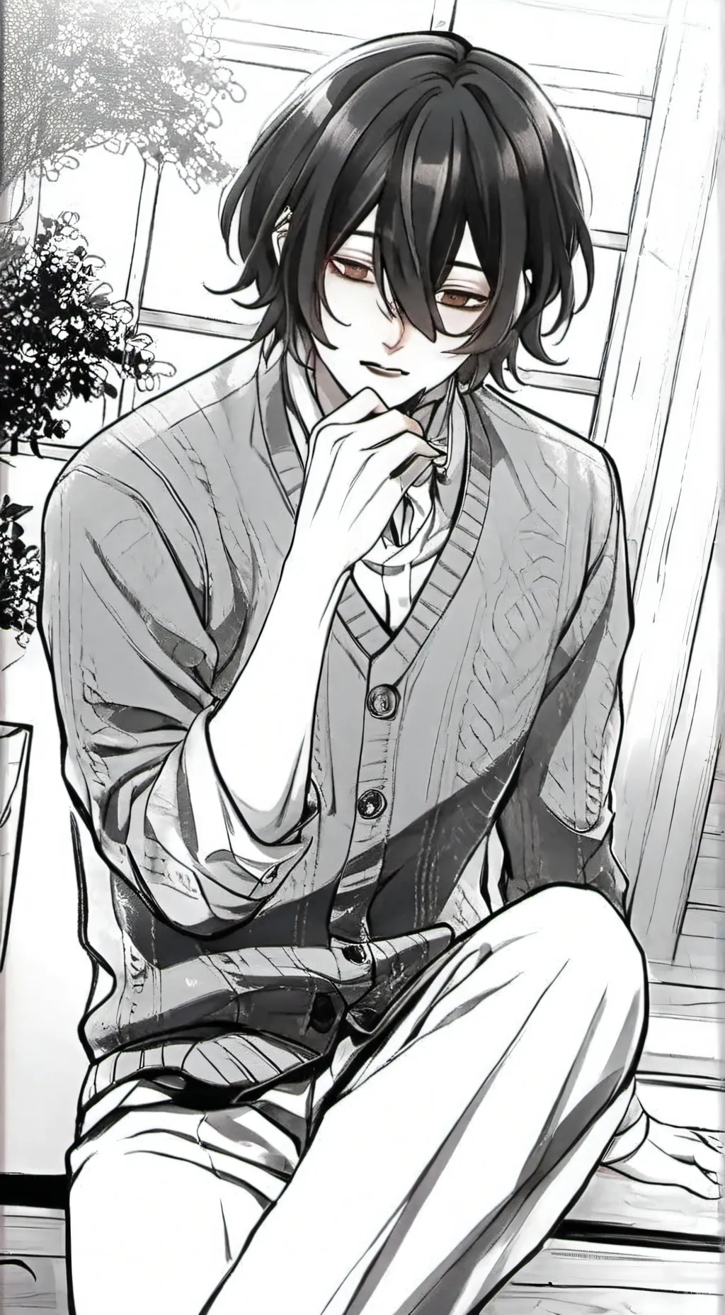 ai character: Aizawa  background