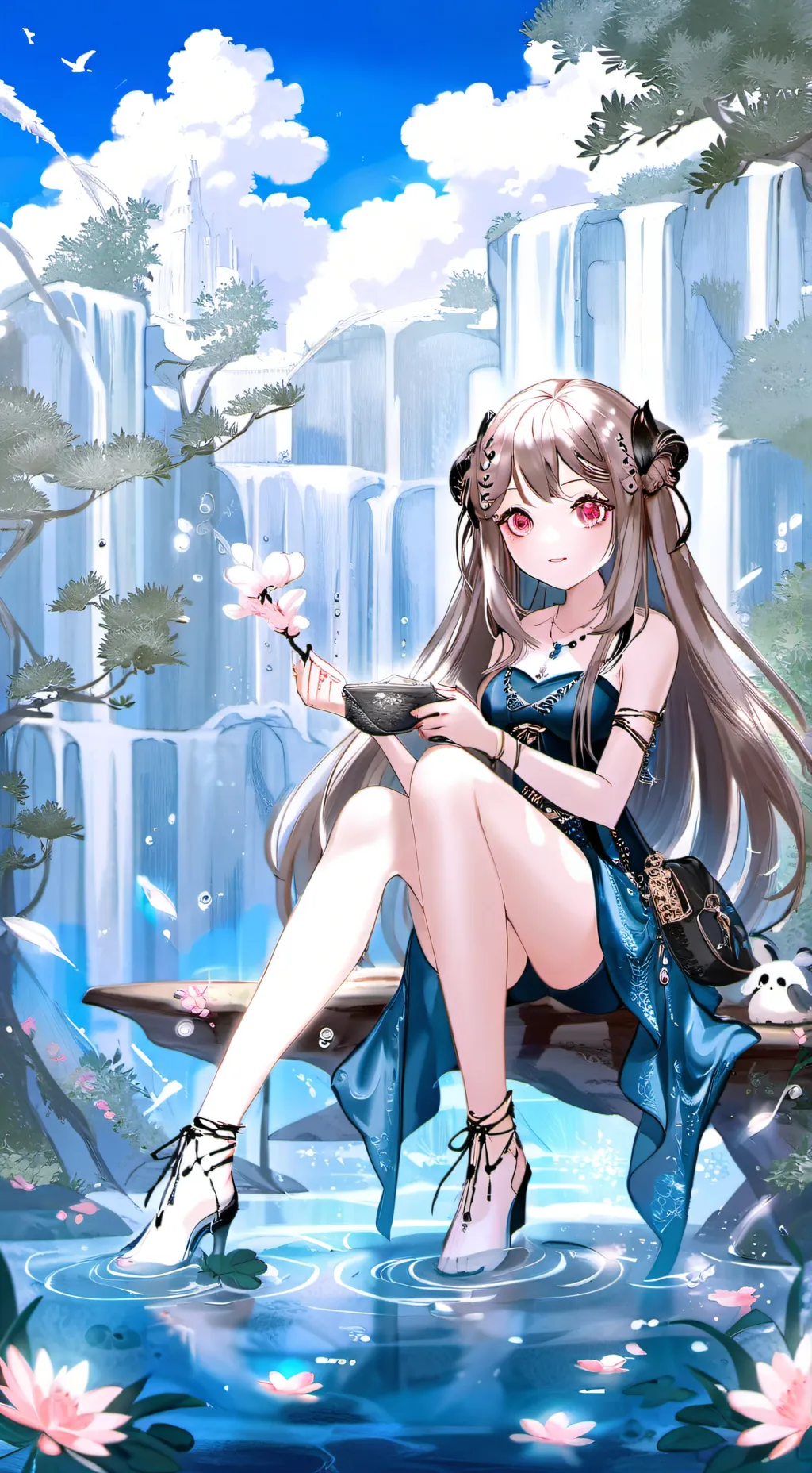 ai character: Mha missing Deku.. background