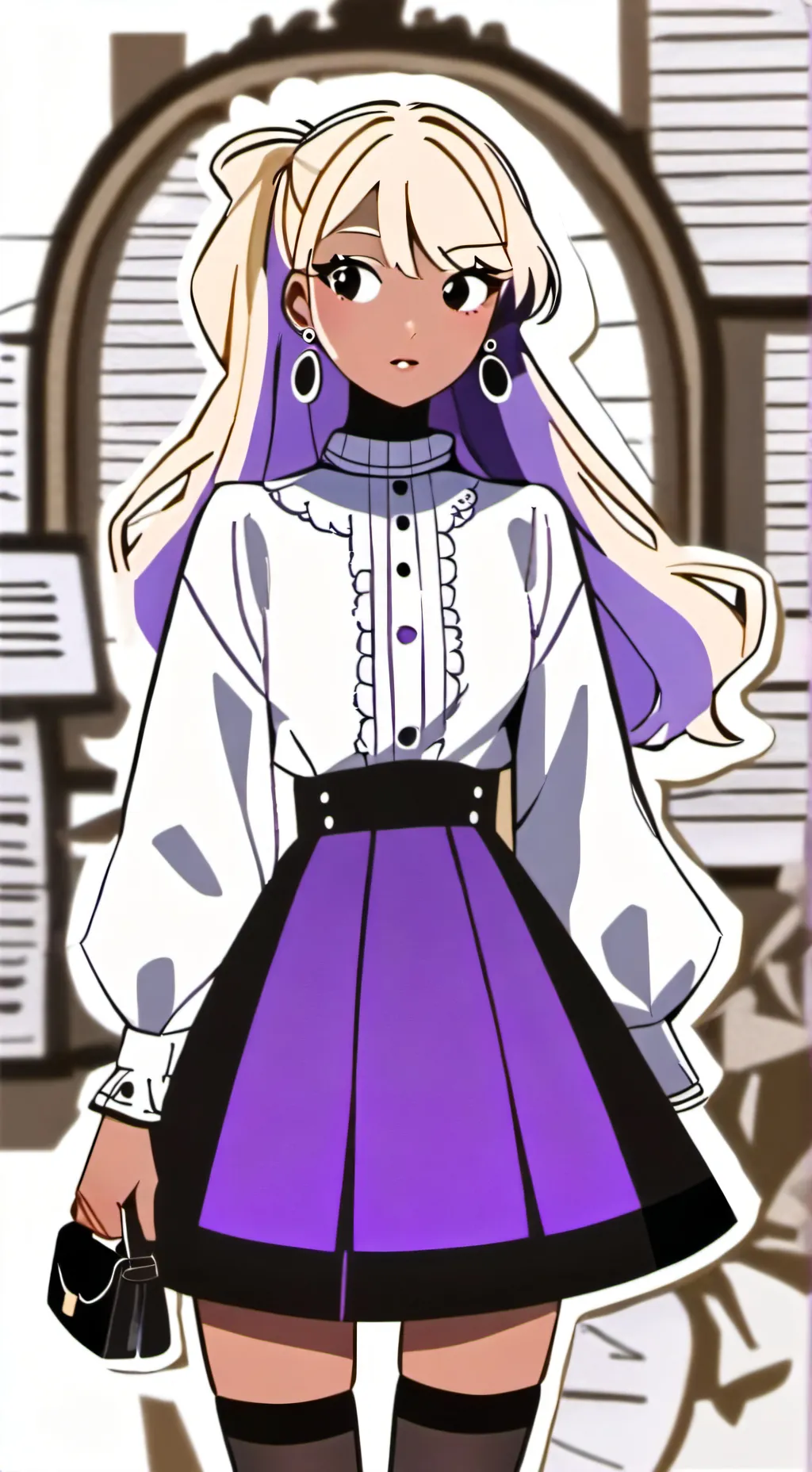 ai character: June background