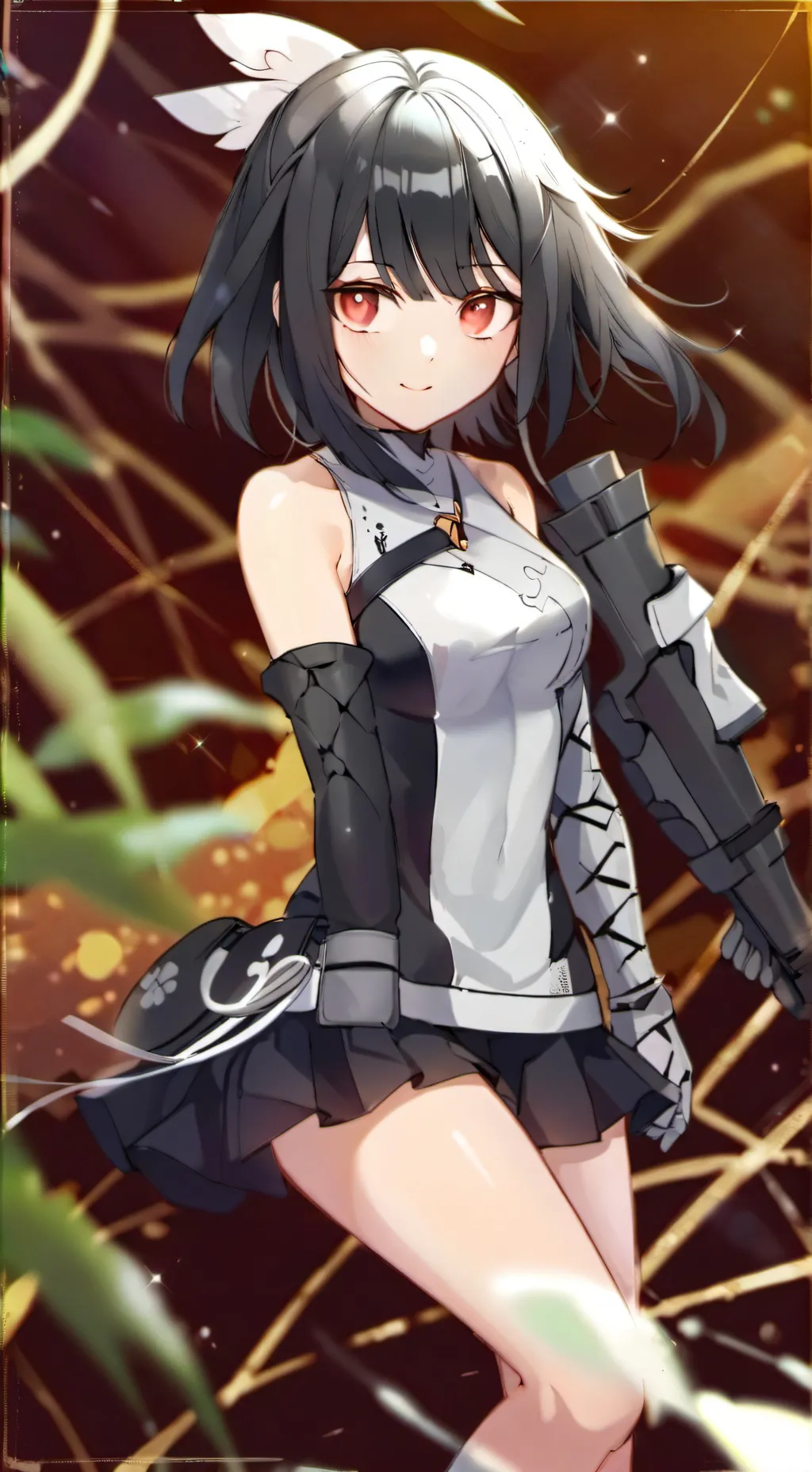 ai character: Luna background