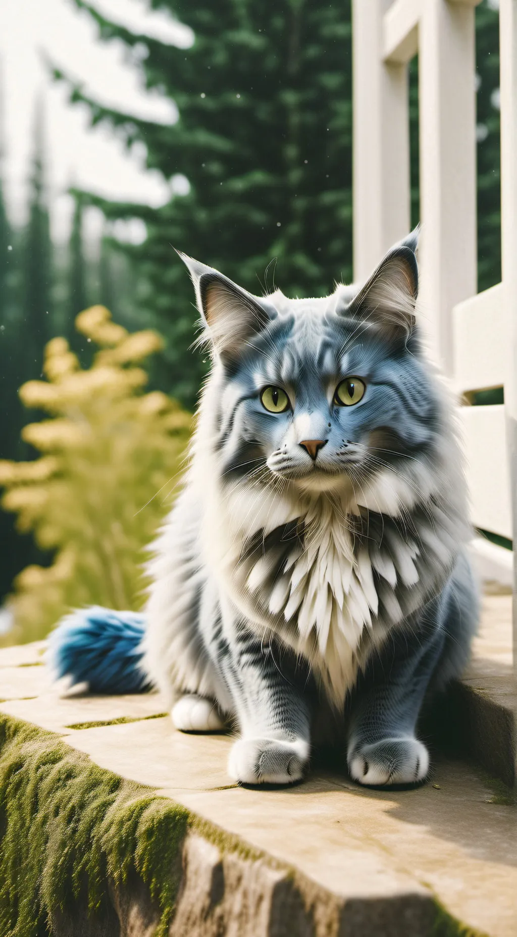 ai character: KITTYUUHH  background