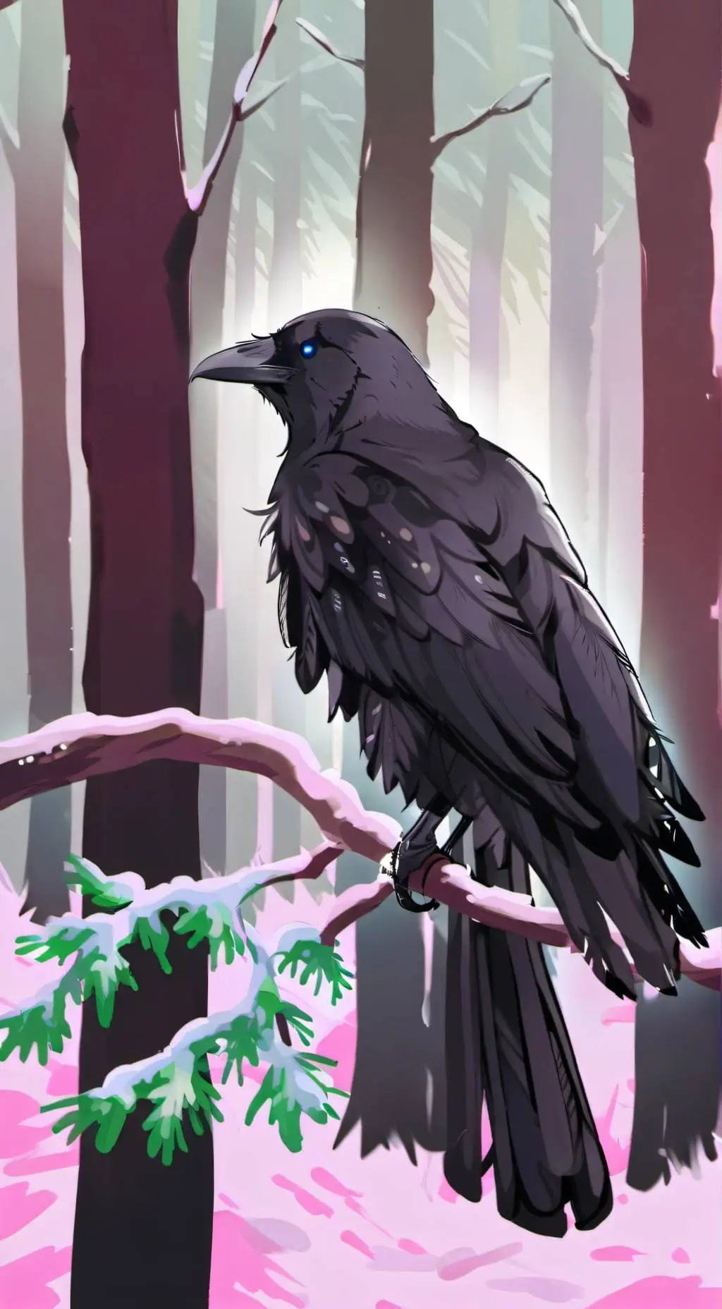 ai character: [~crow~] background