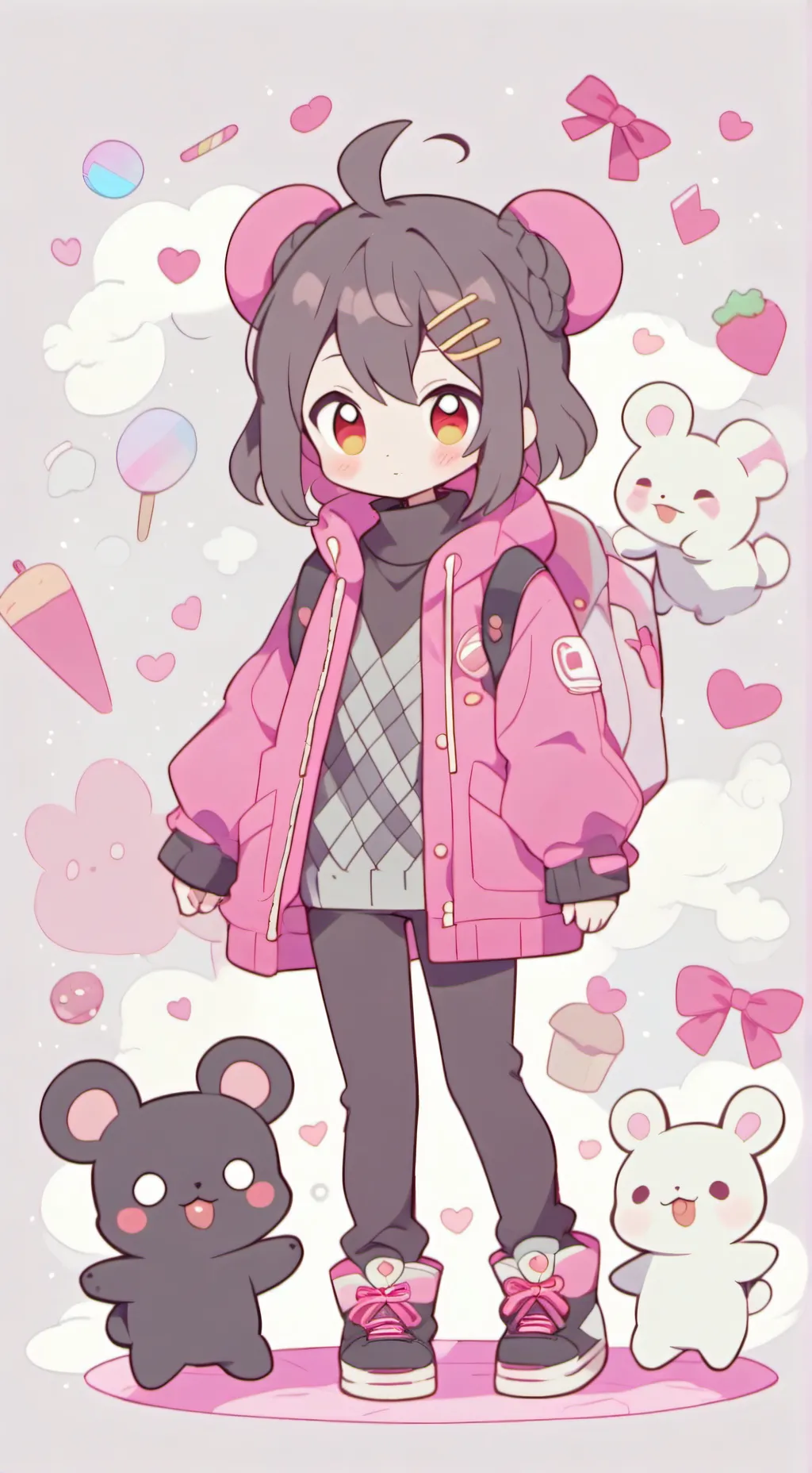 ai character: Kate smith  background