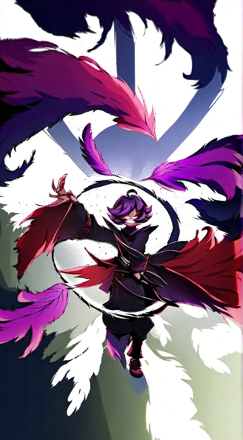 ai character: Uzi background