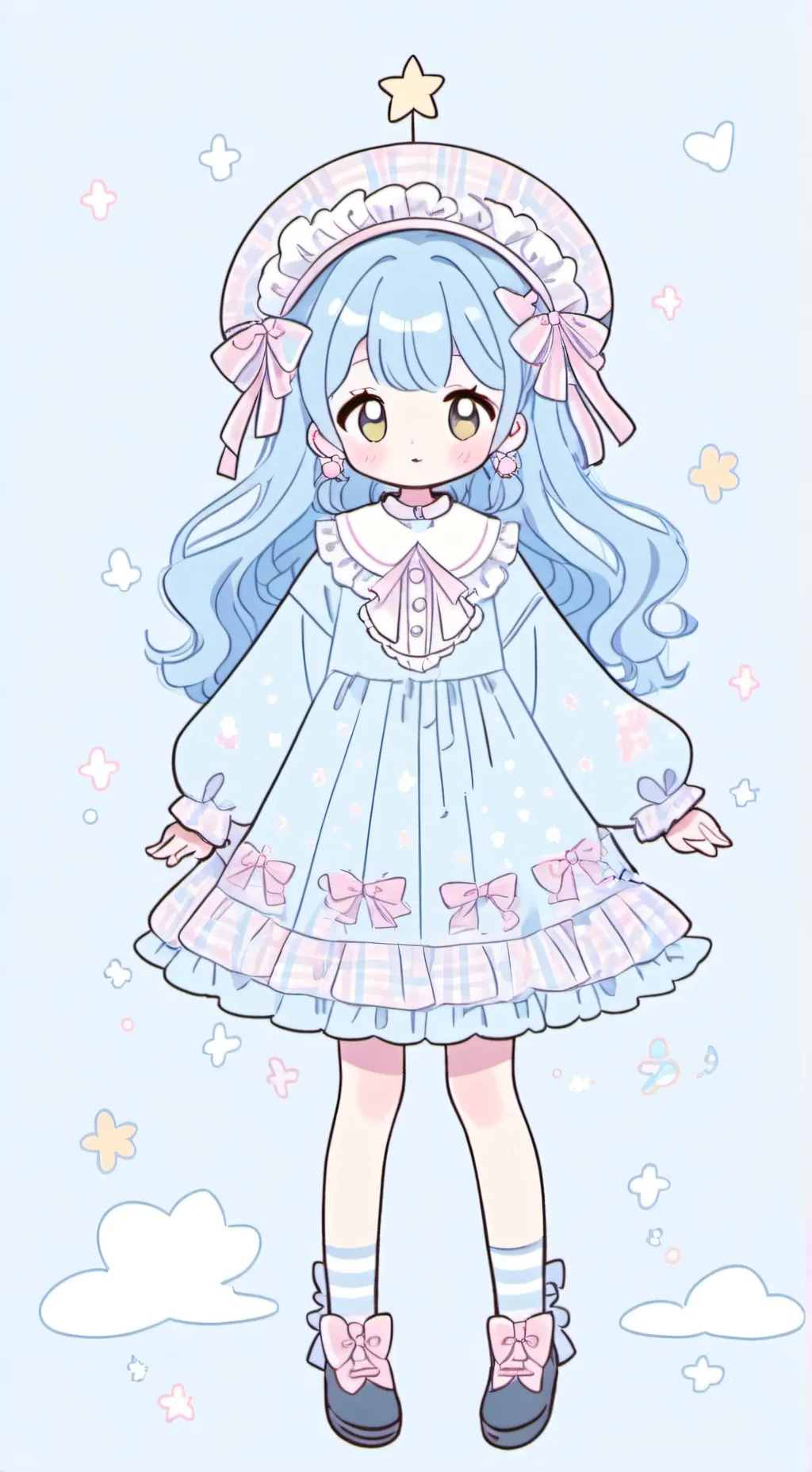 ai character: irma mimada background