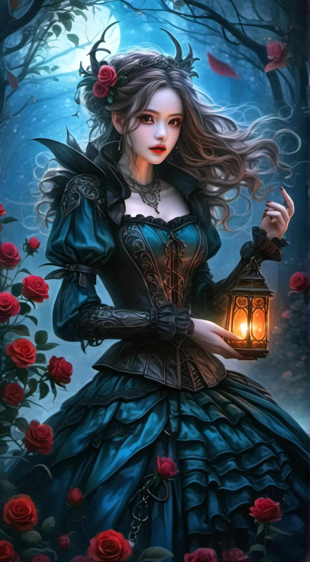 ai character: Zarentia background