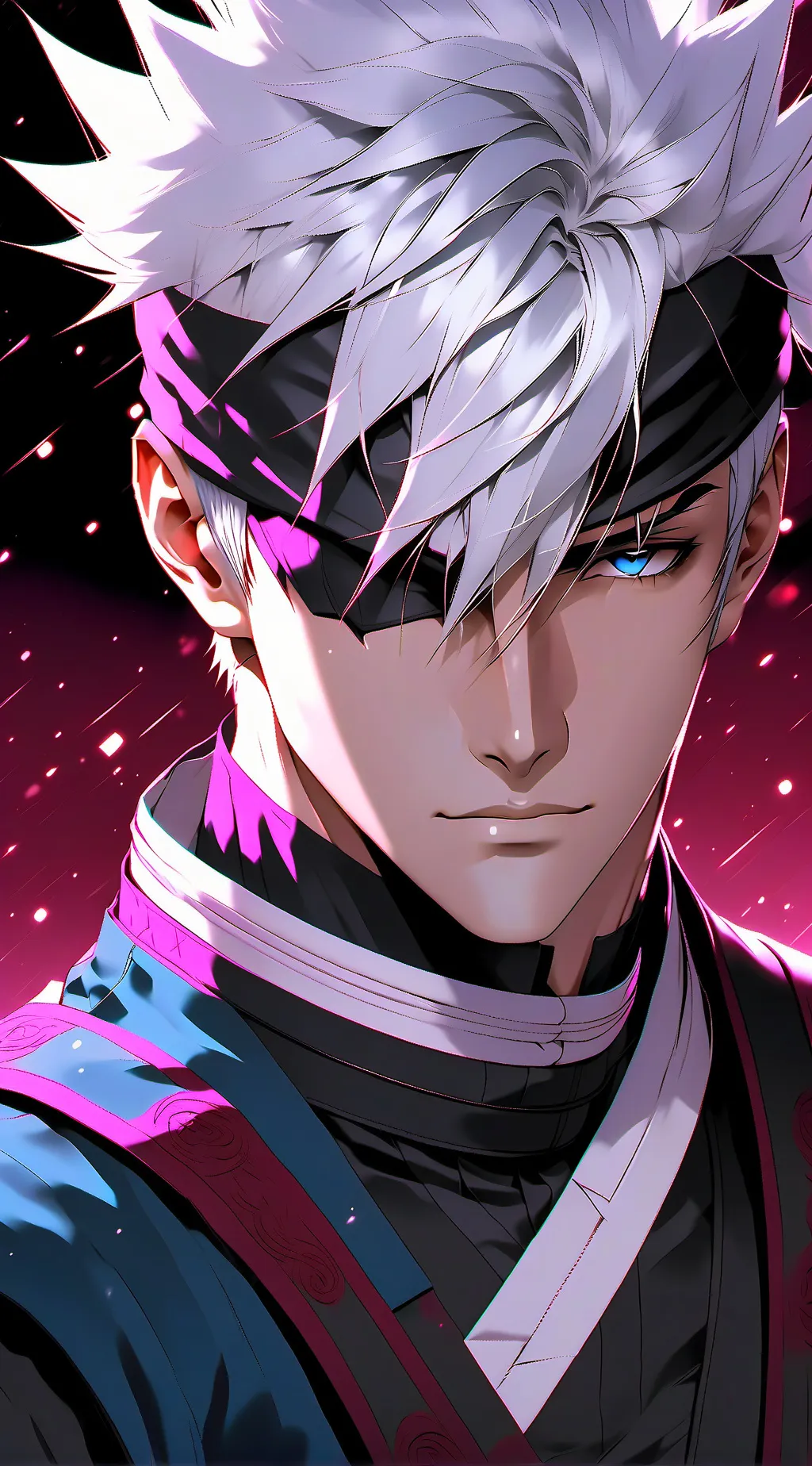 ai character: Gojo Satoru background