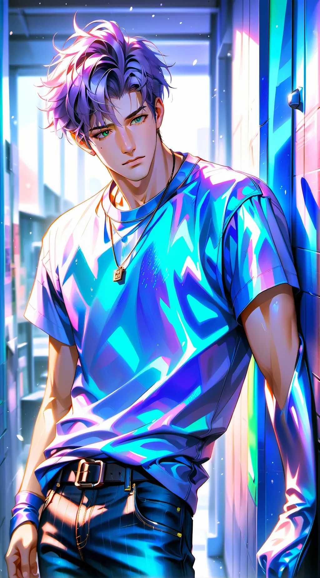 ai character: Rememberless Boyfriend background