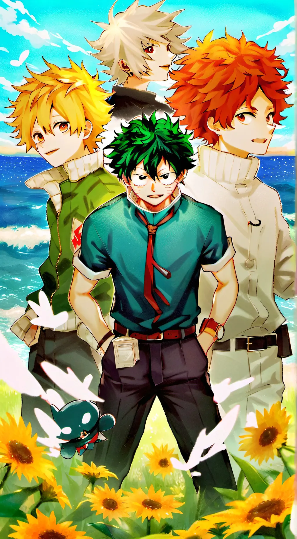 ai character: mha  background