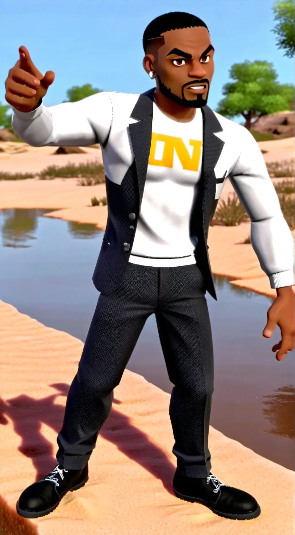 ai character: policia background