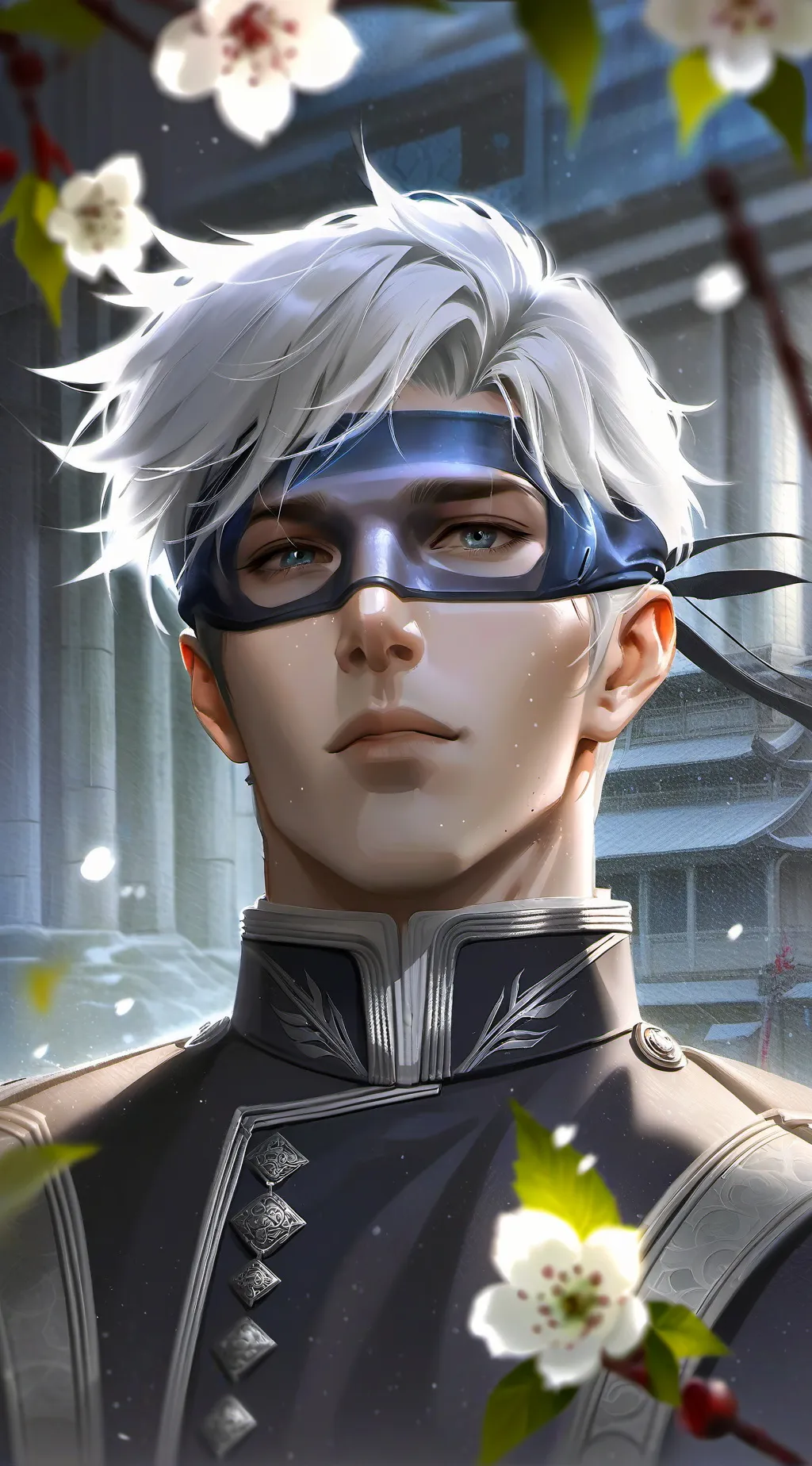 ai character: Satoru Gojo background