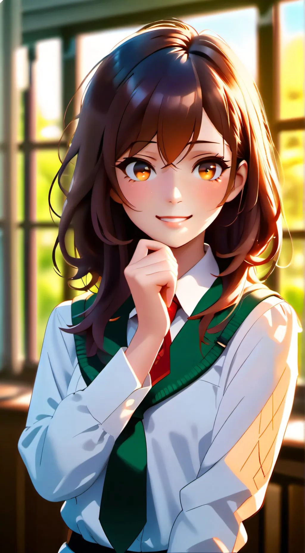 ai character: Akane background