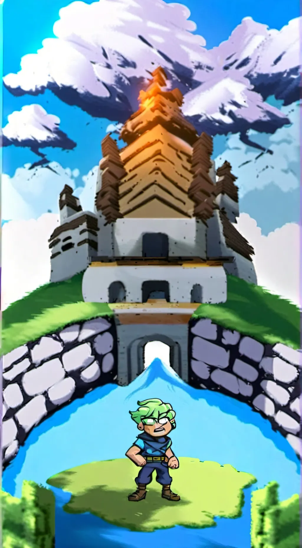 ai character: Mundo do Torajo  background