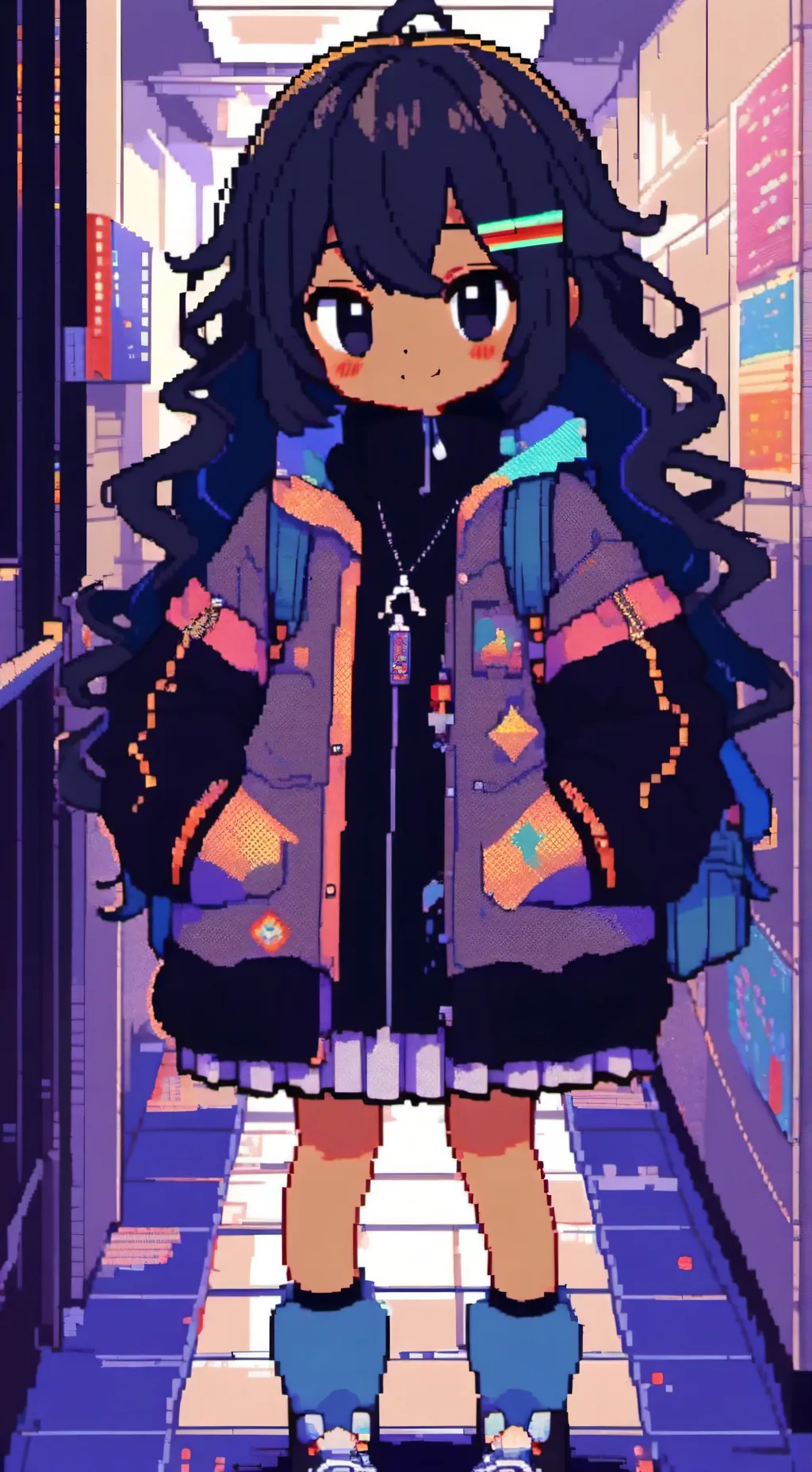 ai character: ★💫Janet💫★ background