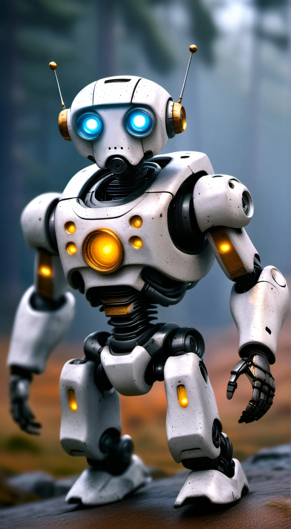 ai character: Lightbot background