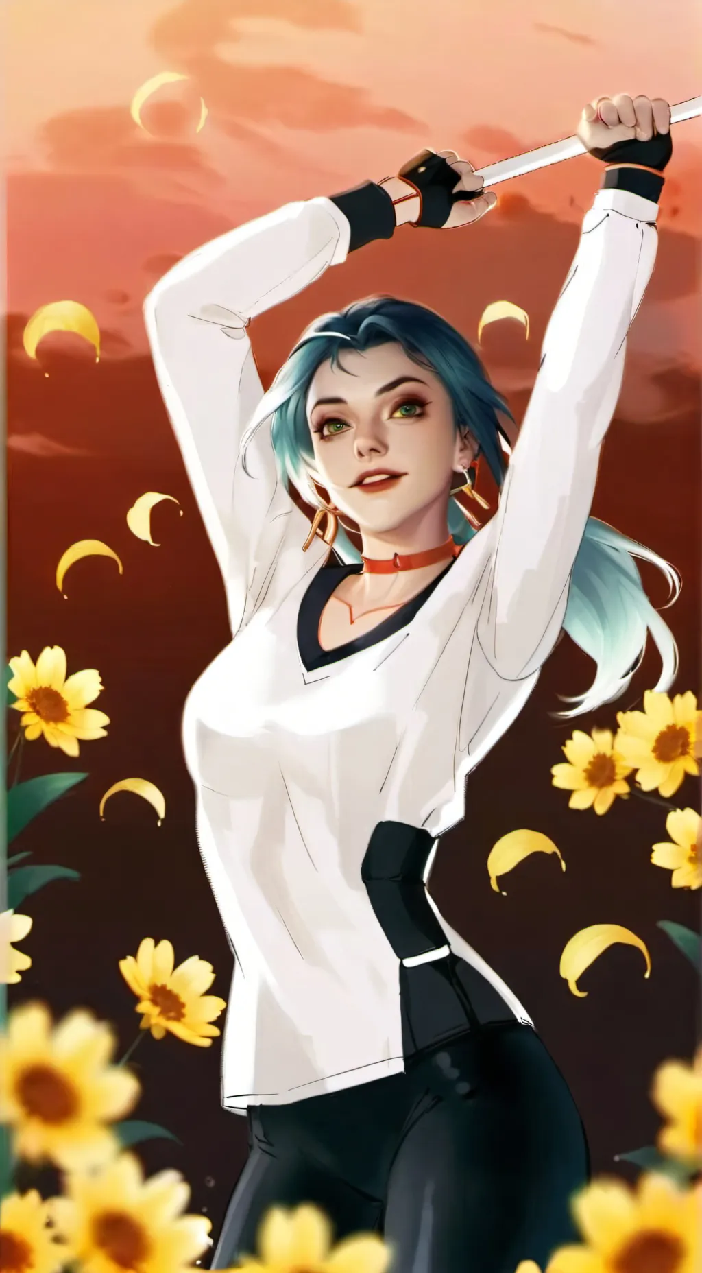 ai character: Джили background