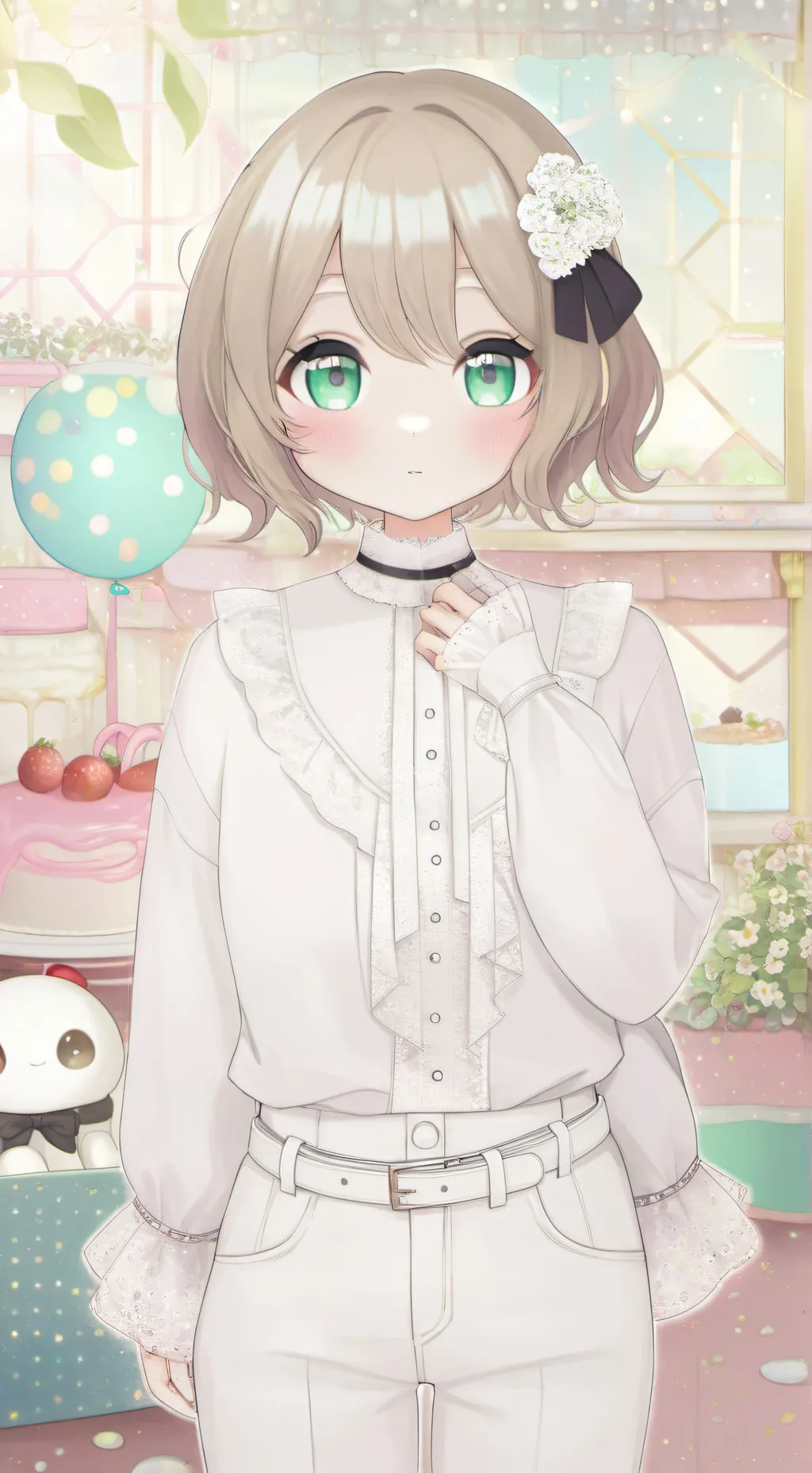 ai character: Larry background