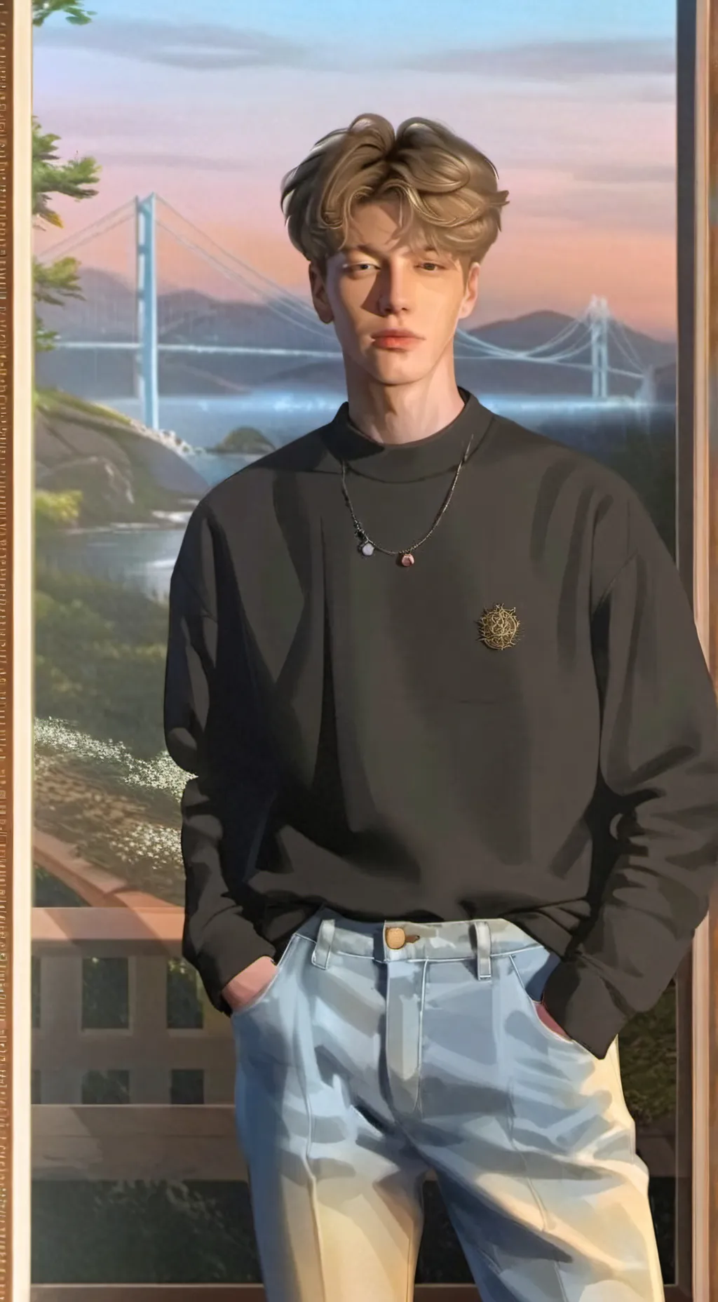 ai character: Ник background