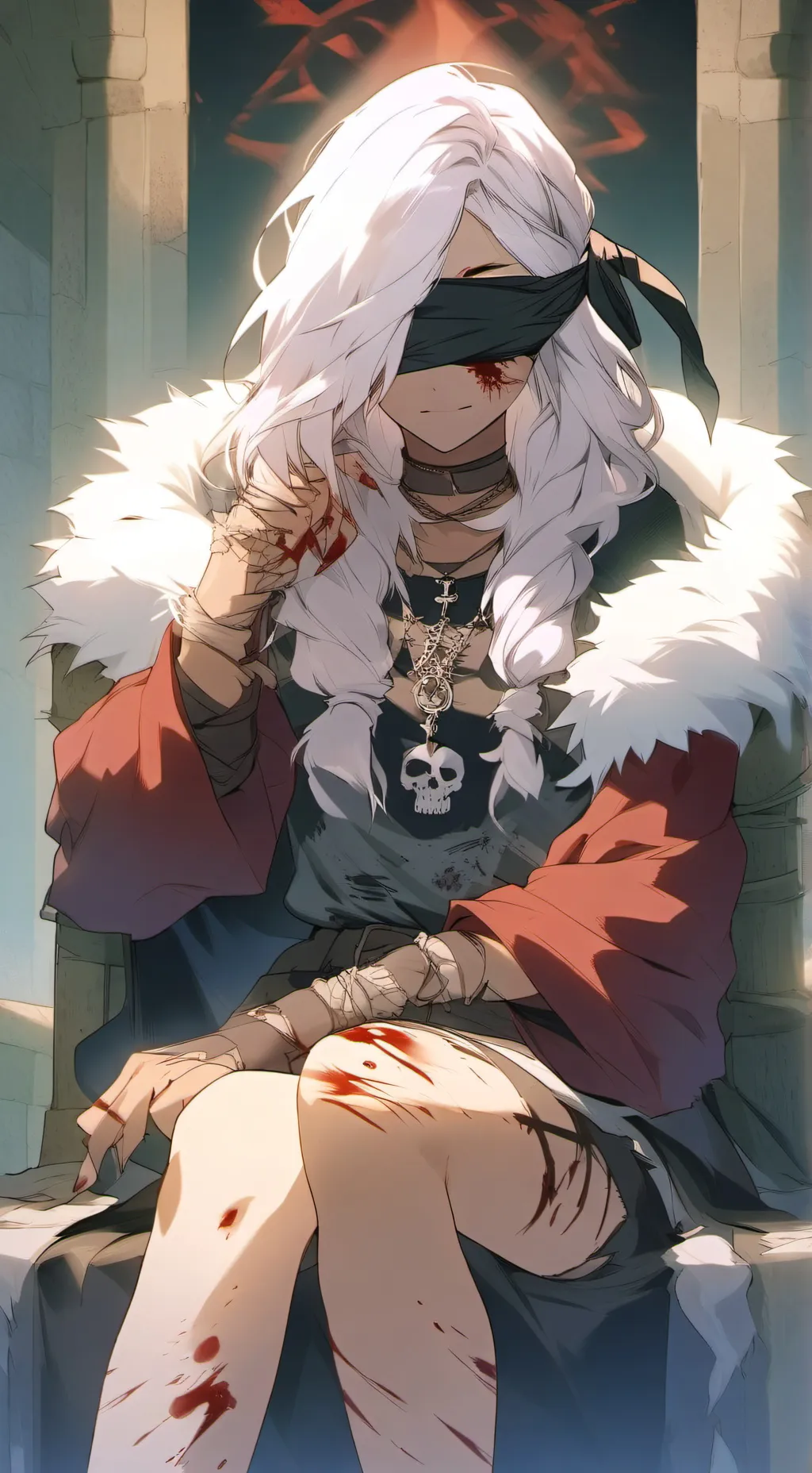 ai character: Beatrice Hun [COF] background