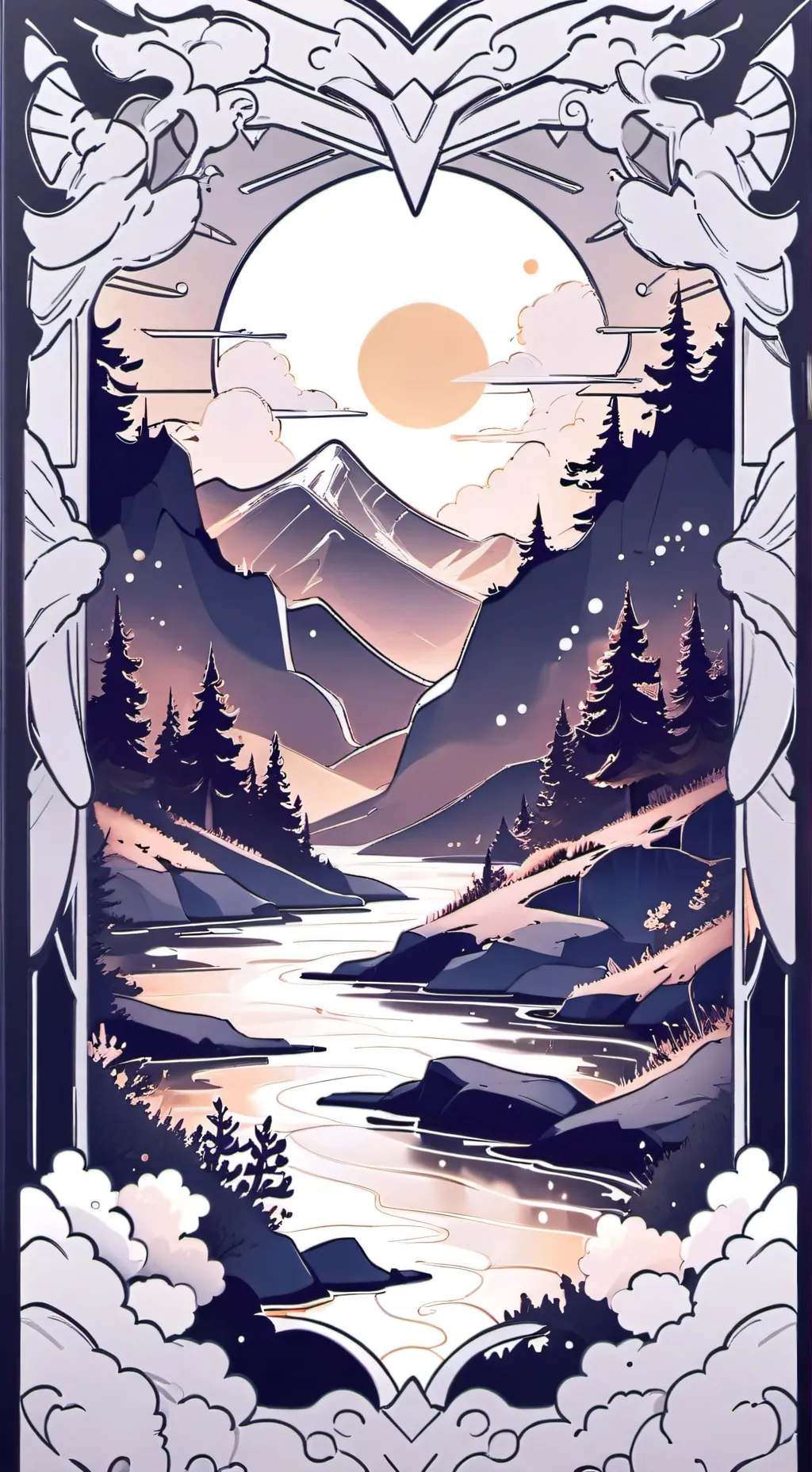 ai character: Wenda background