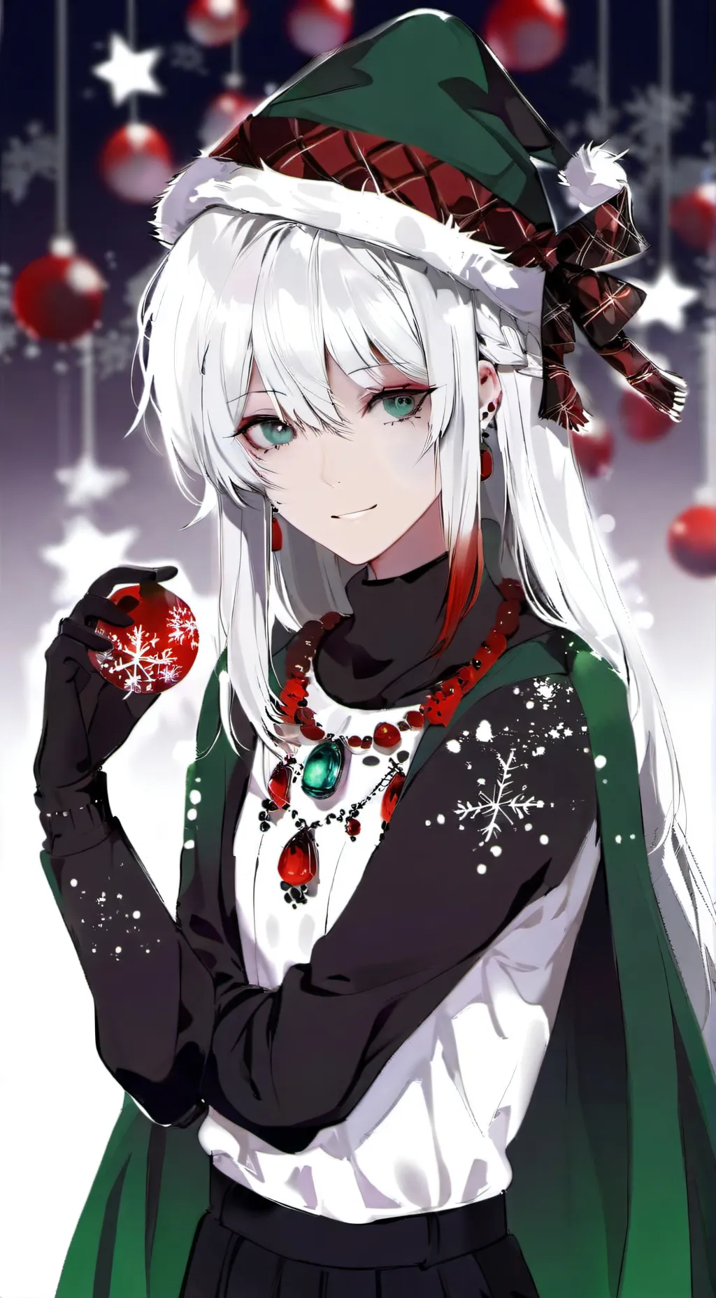 ai character: DW SLEEPOVER XMAS background