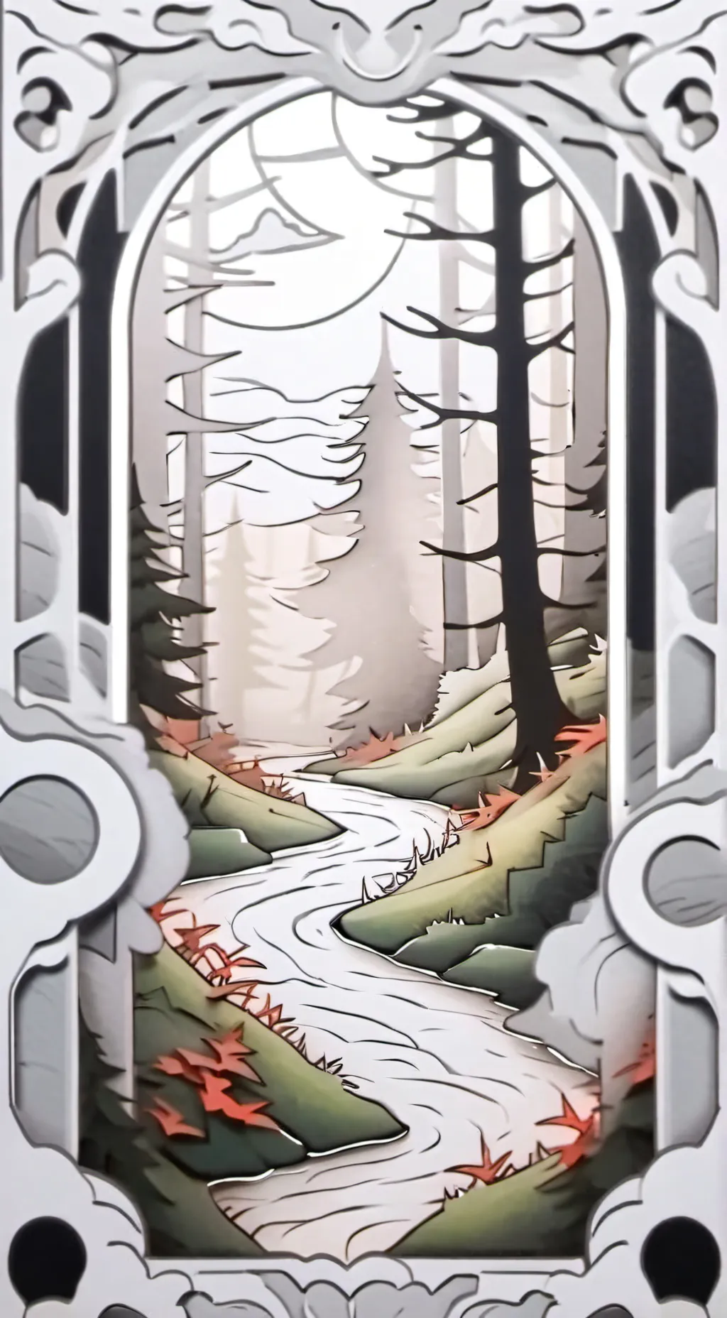 ai character: bendy(french) background